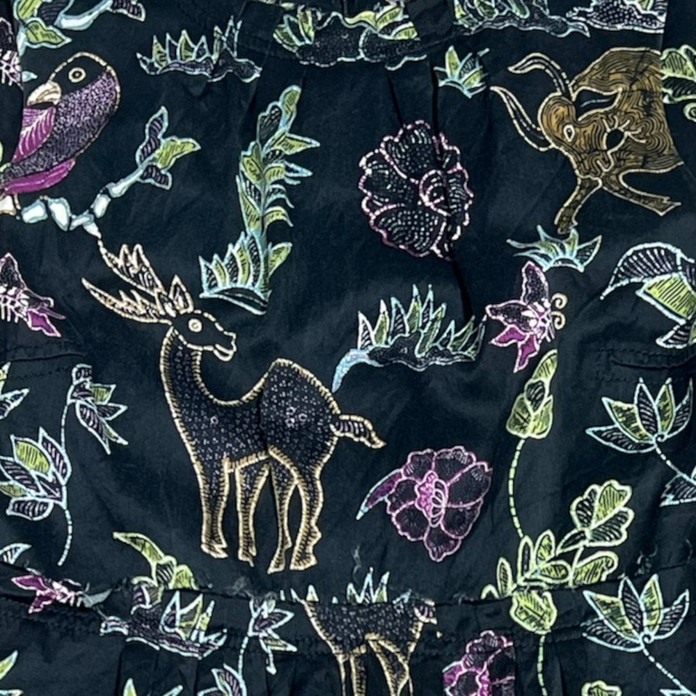 Tory Burch Silk Blend Mini Sheath Dress magical animal print size 6 - Picture 6 of 15